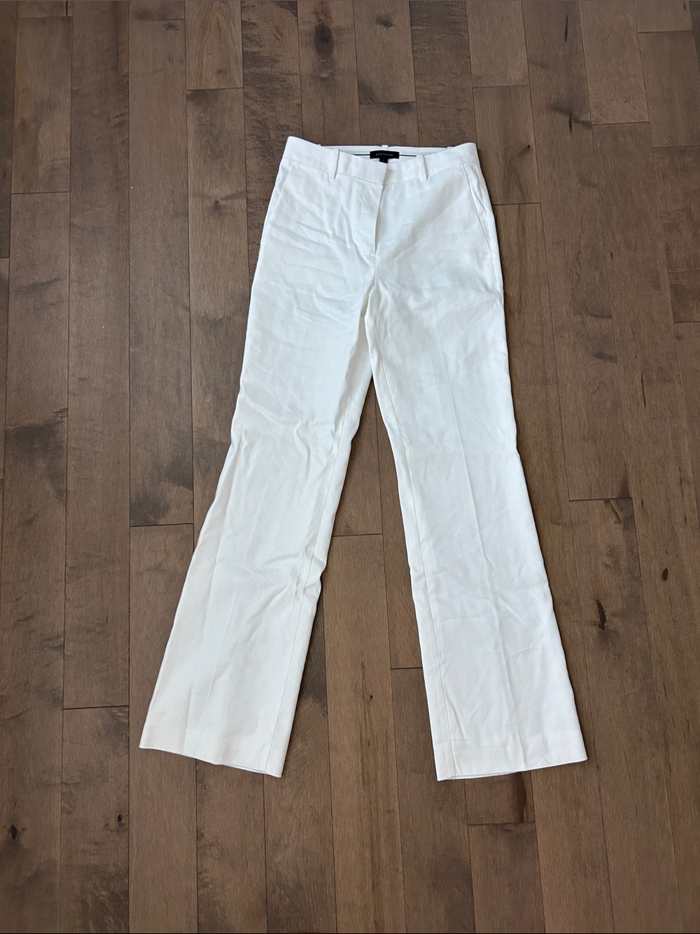 Ann Taylor White Men’s Straight-Leg Pants